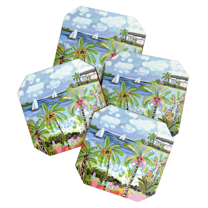 Palm Tree Paradise Coaster Gallery Image 1