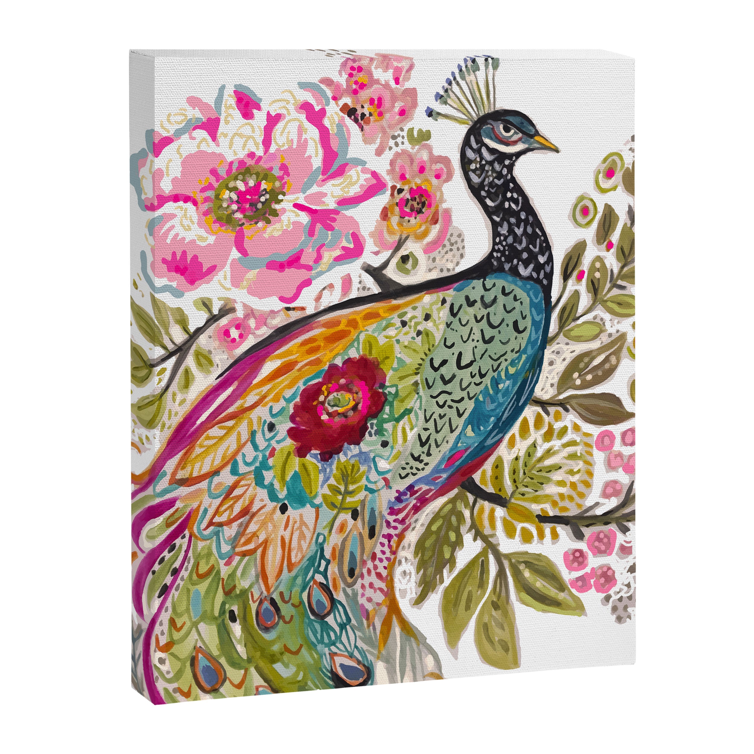 PEACOCK Canvas Print Gallery Image 3