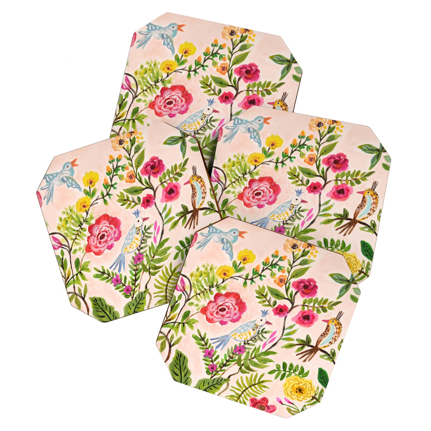 Pink Garden Dream Coaster Gallery Image 1