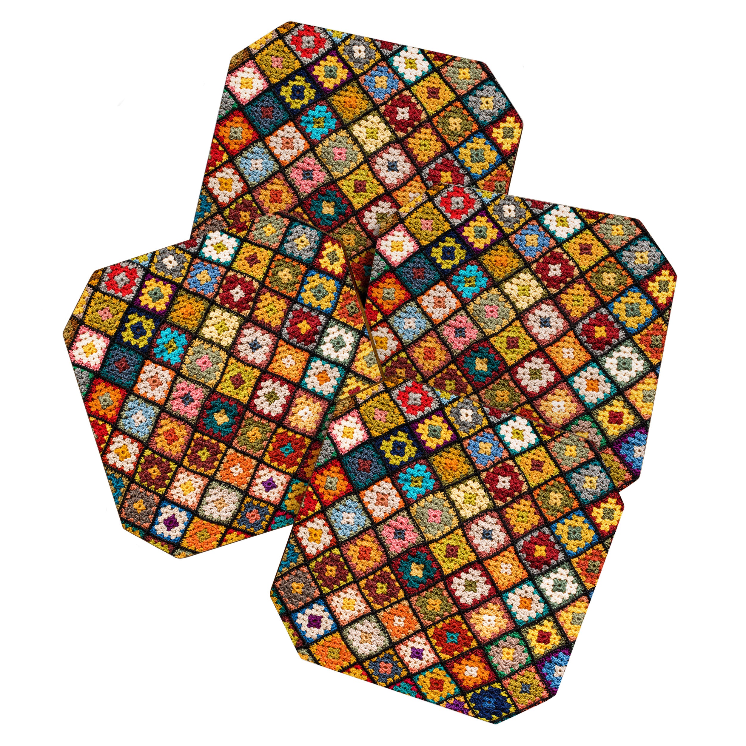 Granny square Coaster Gallery Image 1