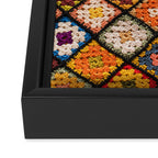 Granny square Framed Canvas Print Gallery Image 3
