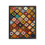 Granny square Framed Canvas Print Gallery Image 6