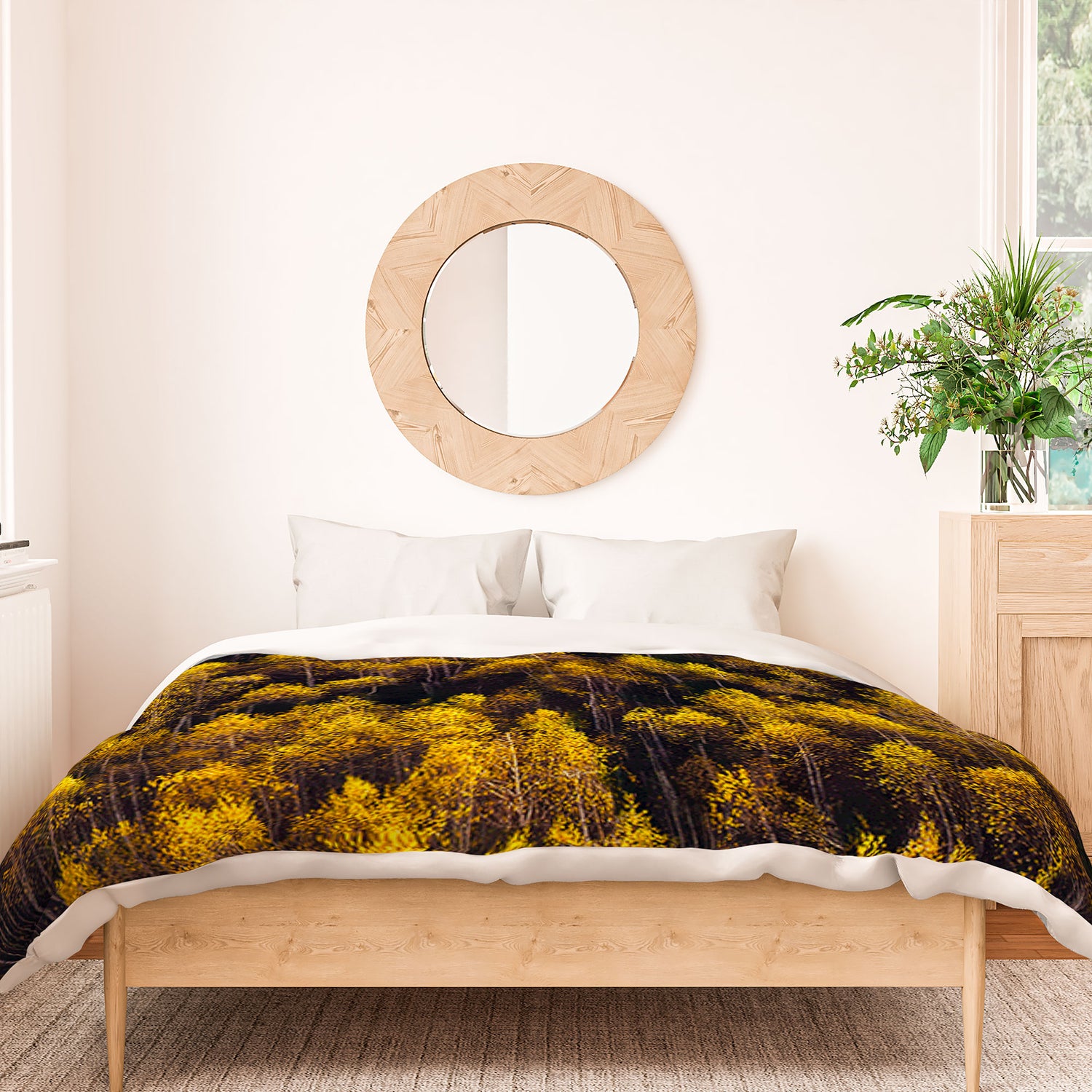 landscape trees 87 Duvet Cover Gallery Image 2
