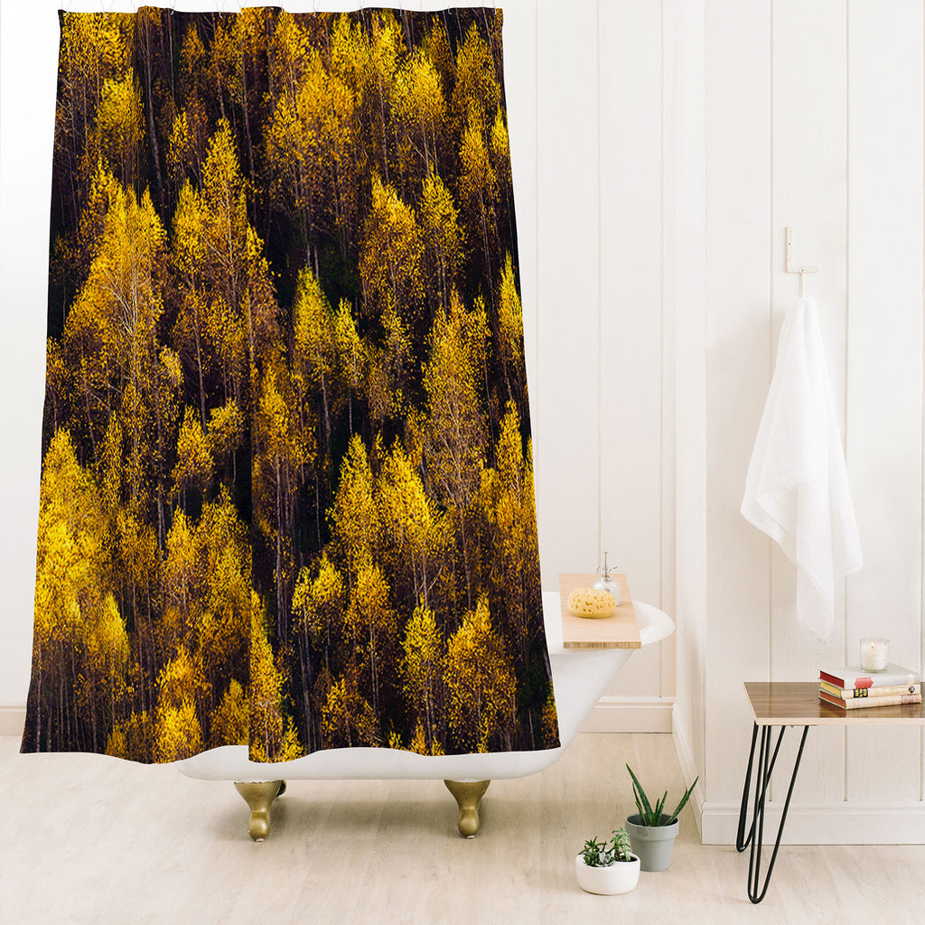 landscape trees 87 Shower Curtain Gallery Image 1