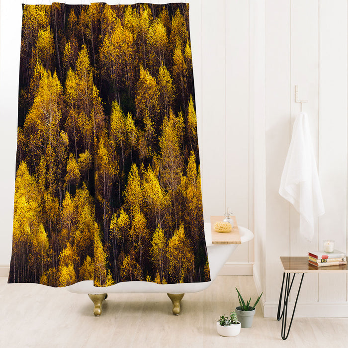 landscape trees 87 Shower Curtain Gallery Image 1