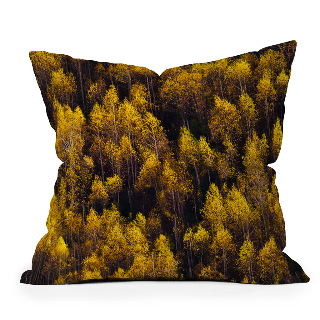 landscape trees 87 Throw Pillow Gallery Image 6