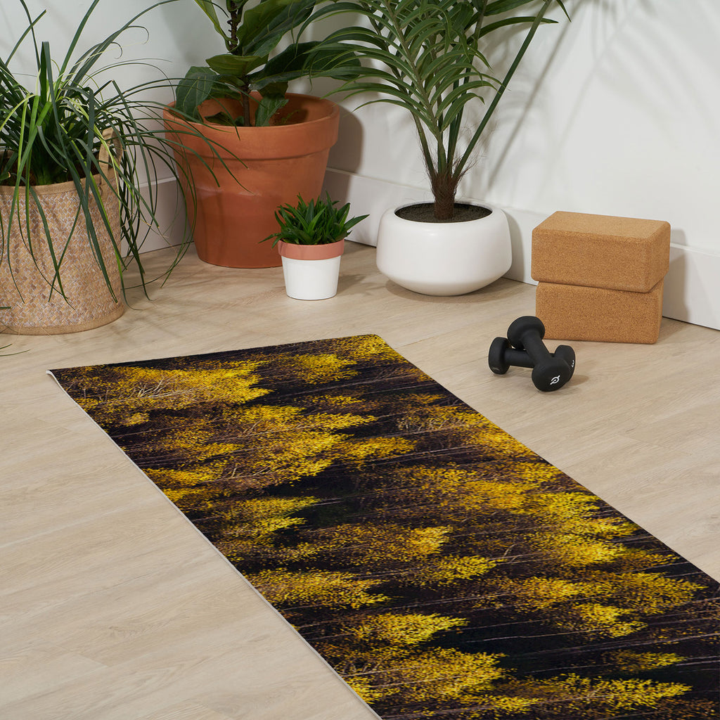 landscape trees 87 Yoga Mat Gallery Image 3