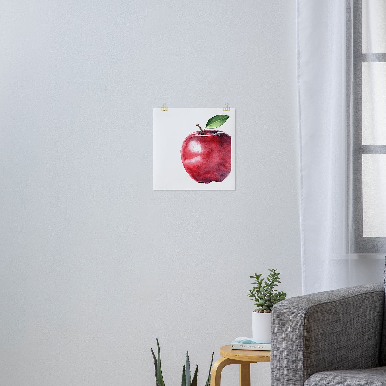 Fall Harvest Apple Art Print Gallery Image 3