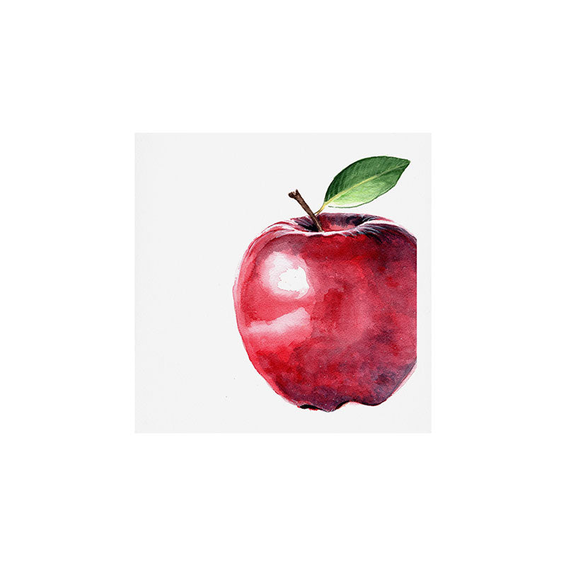 Fall Harvest Apple Art Print Gallery Image 1