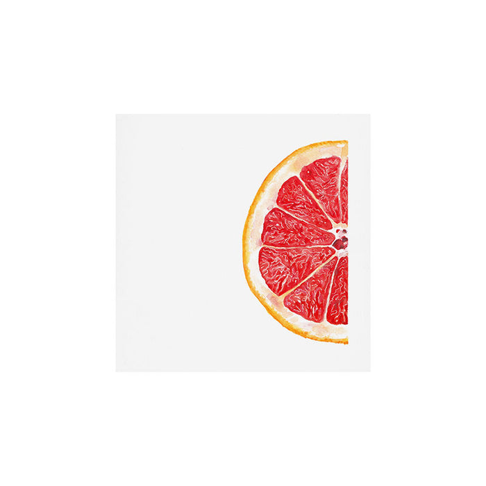 Tutti Frutti Grapefruit Watercolor Painting Art Print Gallery Image 1