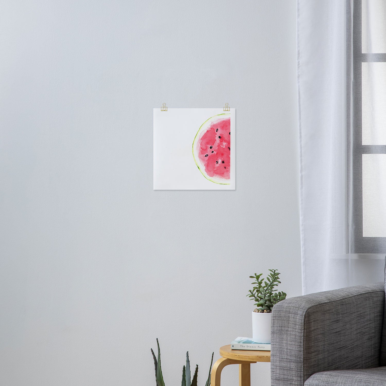 Tutti Frutti. Watermelon Art Print Gallery Image 3
