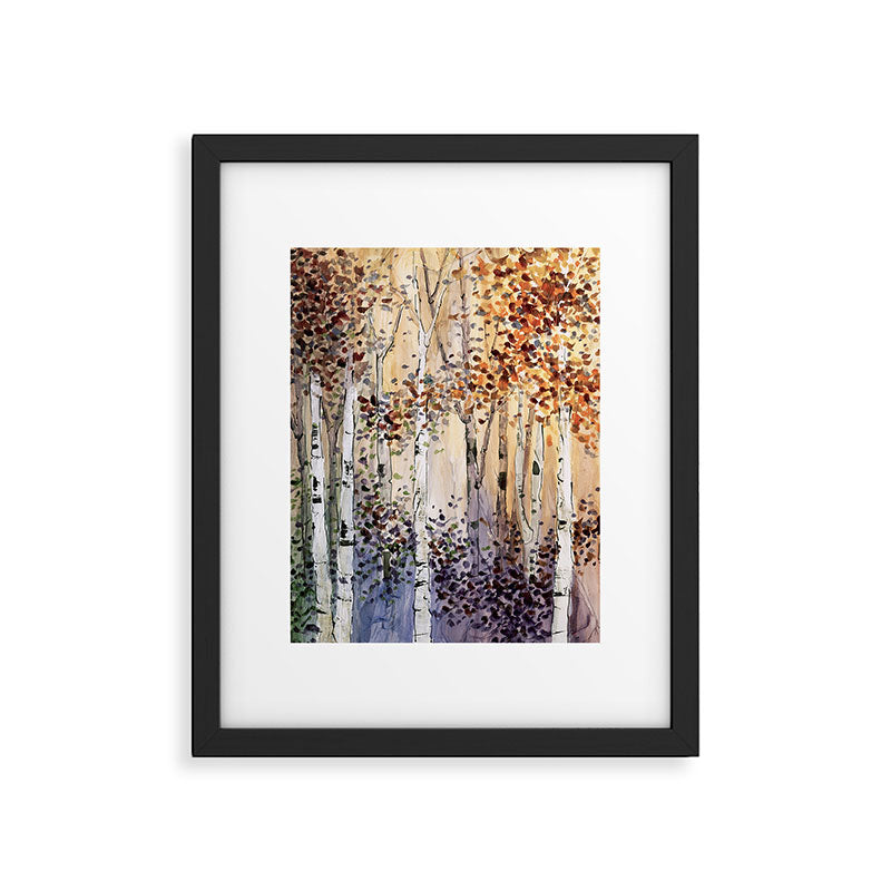 Autumn in Michigan -part of 4 season collection Framed Art Print Gallery Image 6