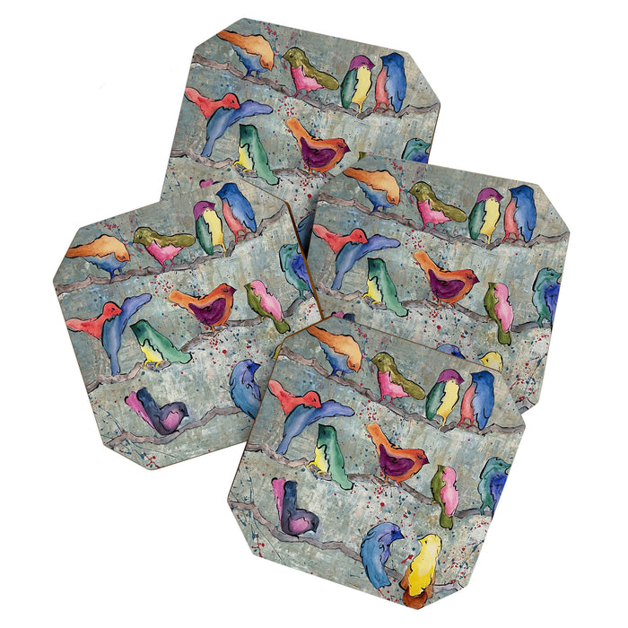 Colorful Birds Banter Coaster Gallery Image 1