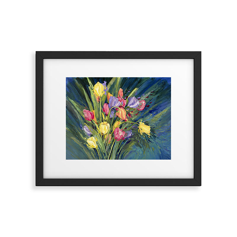 Tulip Burst Framed Art Print Gallery Image 5