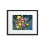 Tulip Burst Framed Art Print Gallery Image 5