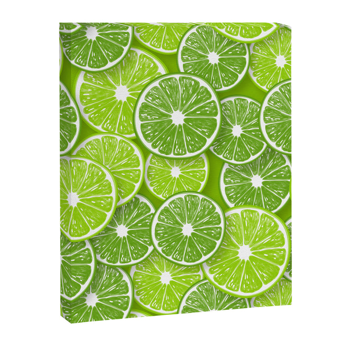 Lime pop Canvas Print Gallery Image 1