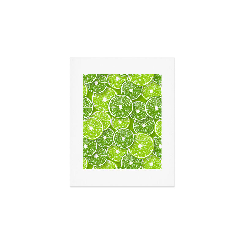 Lime pop Art Print Gallery Image 1