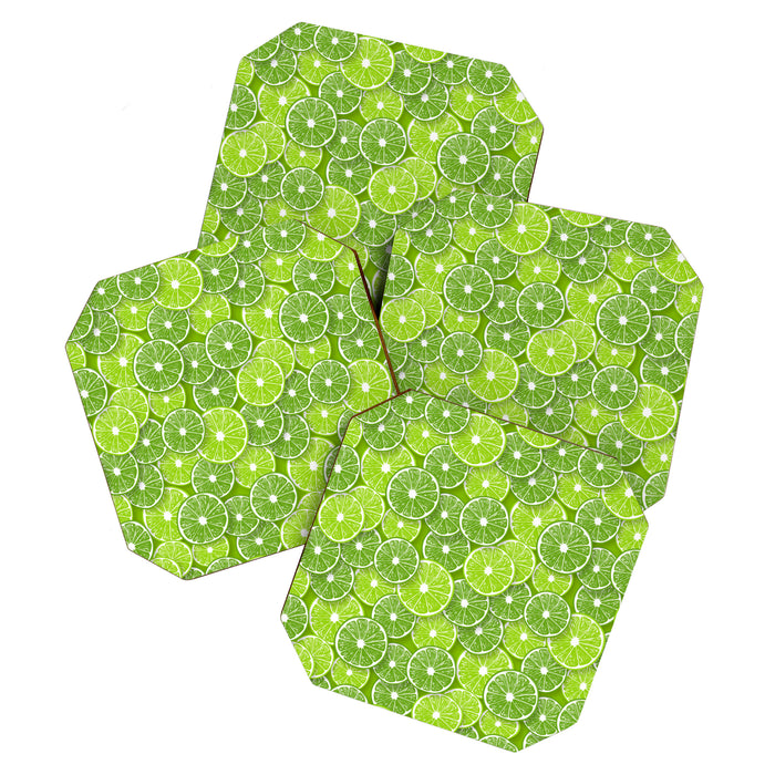 Lime pop Coaster Gallery Image 1