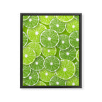 Lime pop Framed Canvas Print Gallery Image 6