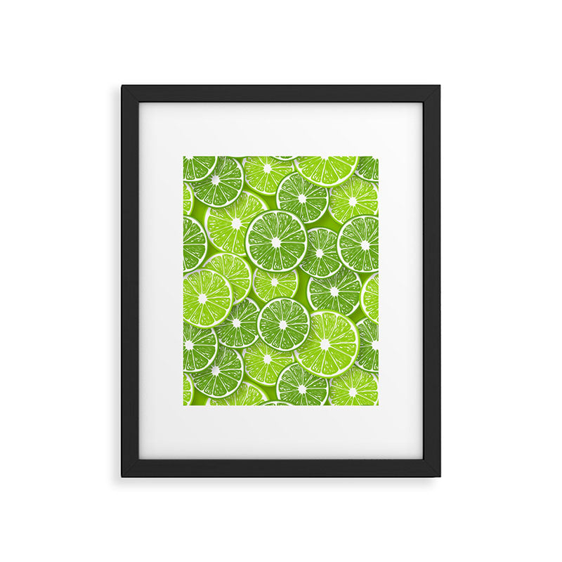 Lime pop Framed Art Print Gallery Image 5