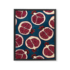 Pomegranate slices  Framed Canvas Print Gallery Image 8