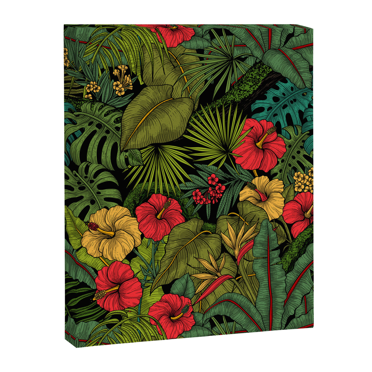 Tropical garden Canvas Print Gallery Image 6