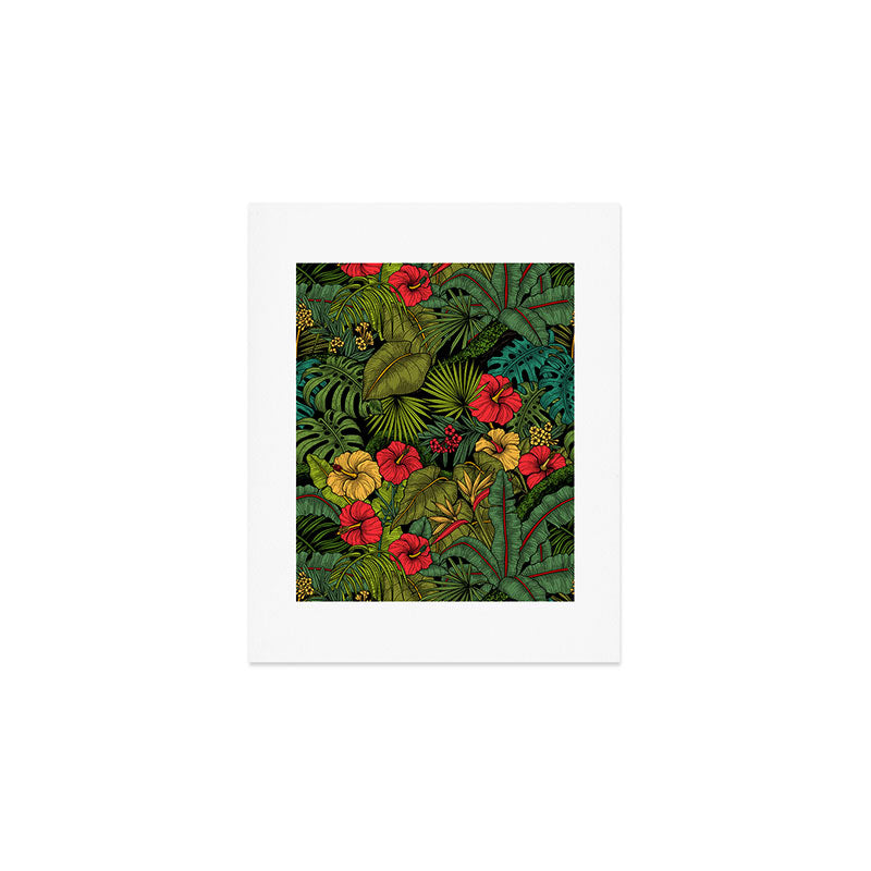 Tropical garden Art Print Gallery Image 1