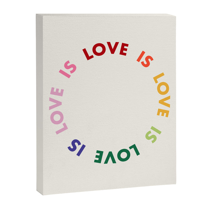 Love Is Love Canvas Print Gallery Image 1
