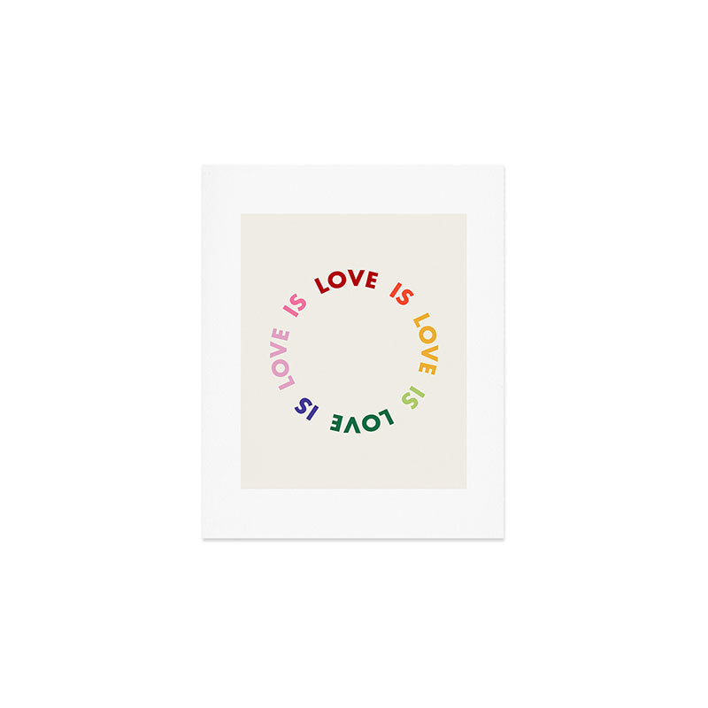 Love Is Love Art Print Gallery Image 1