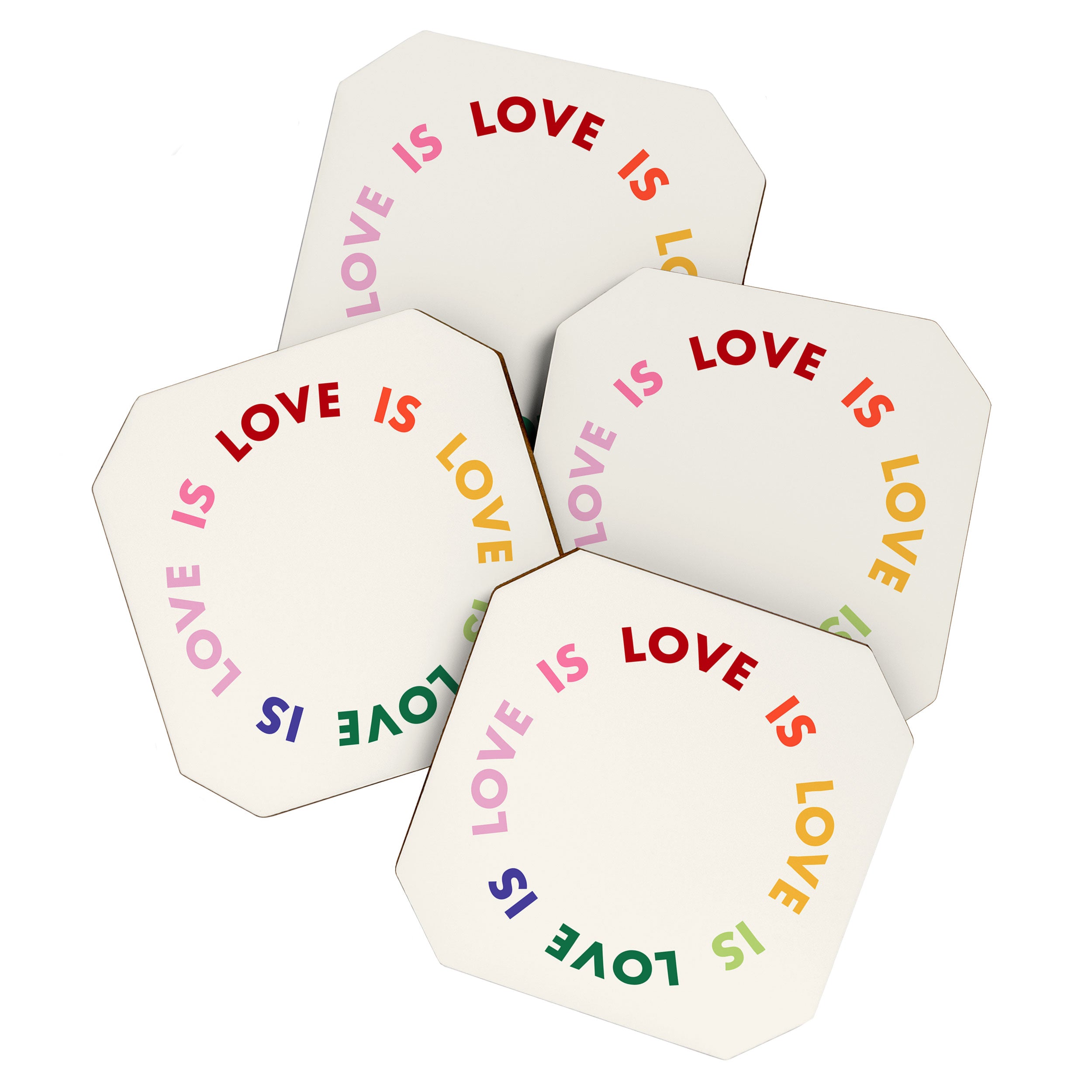 Love Is Love Coaster Gallery Image 1
