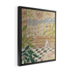 Antique Book Store Framed Canvas Print Gallery Image 2