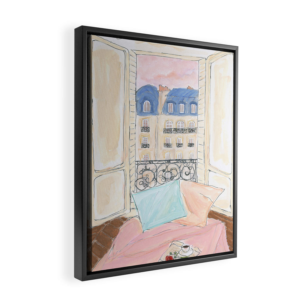 Cozy Apartment Framed Canvas Print Gallery Image 2