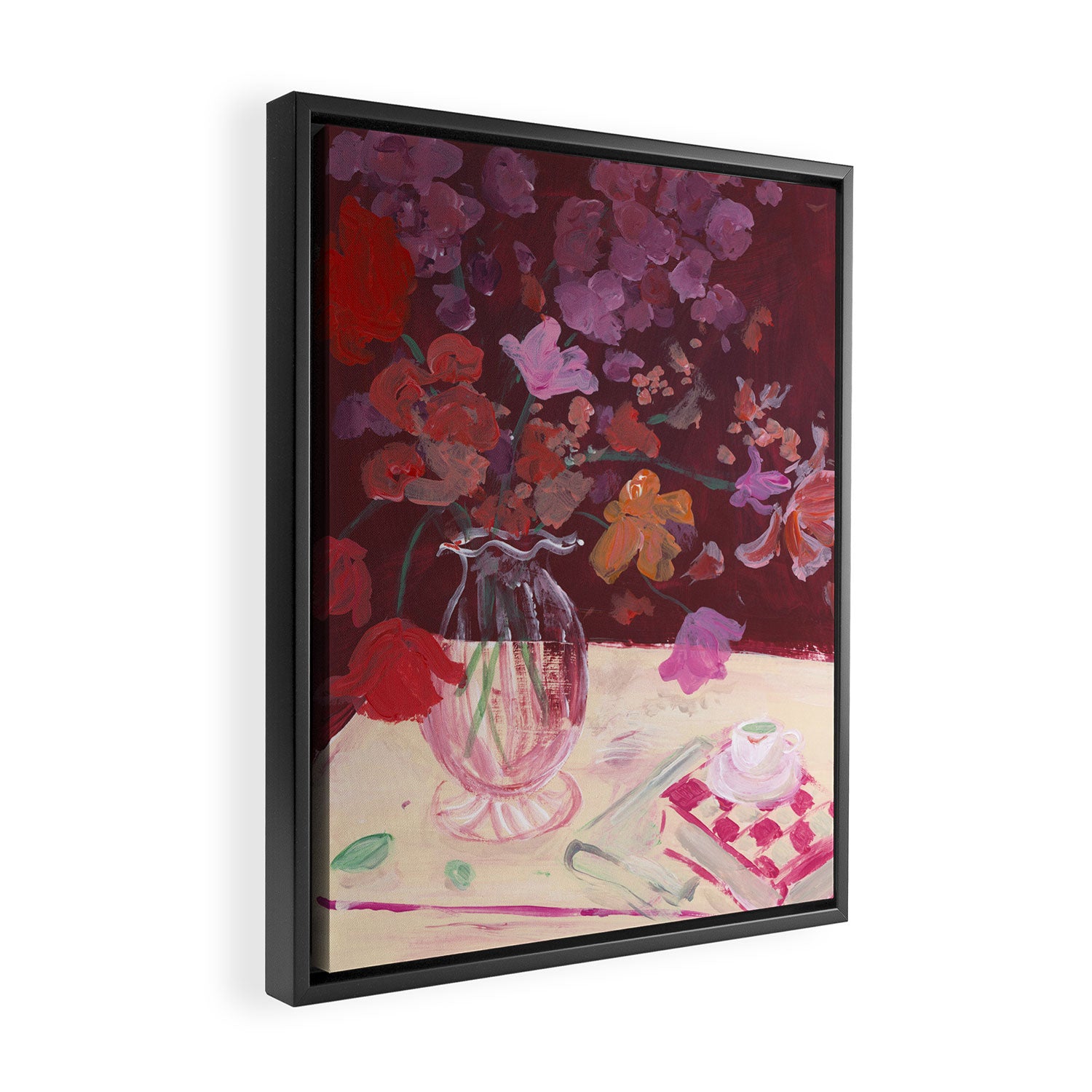 Fall Bouquet Framed Canvas Print Gallery Image 2