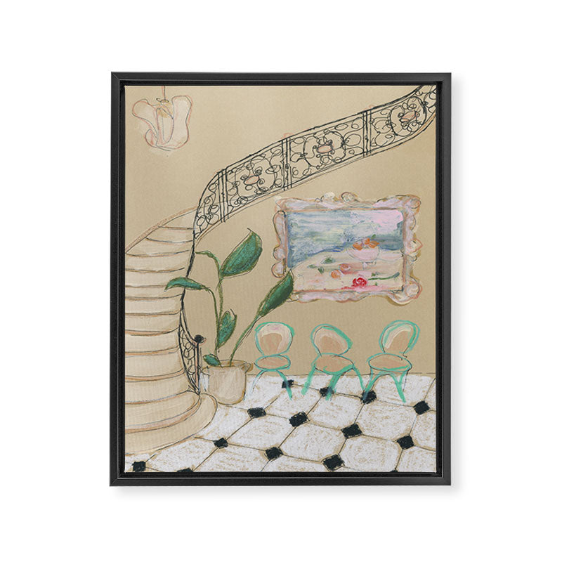 Museum Days Framed Canvas Print Gallery Image 6