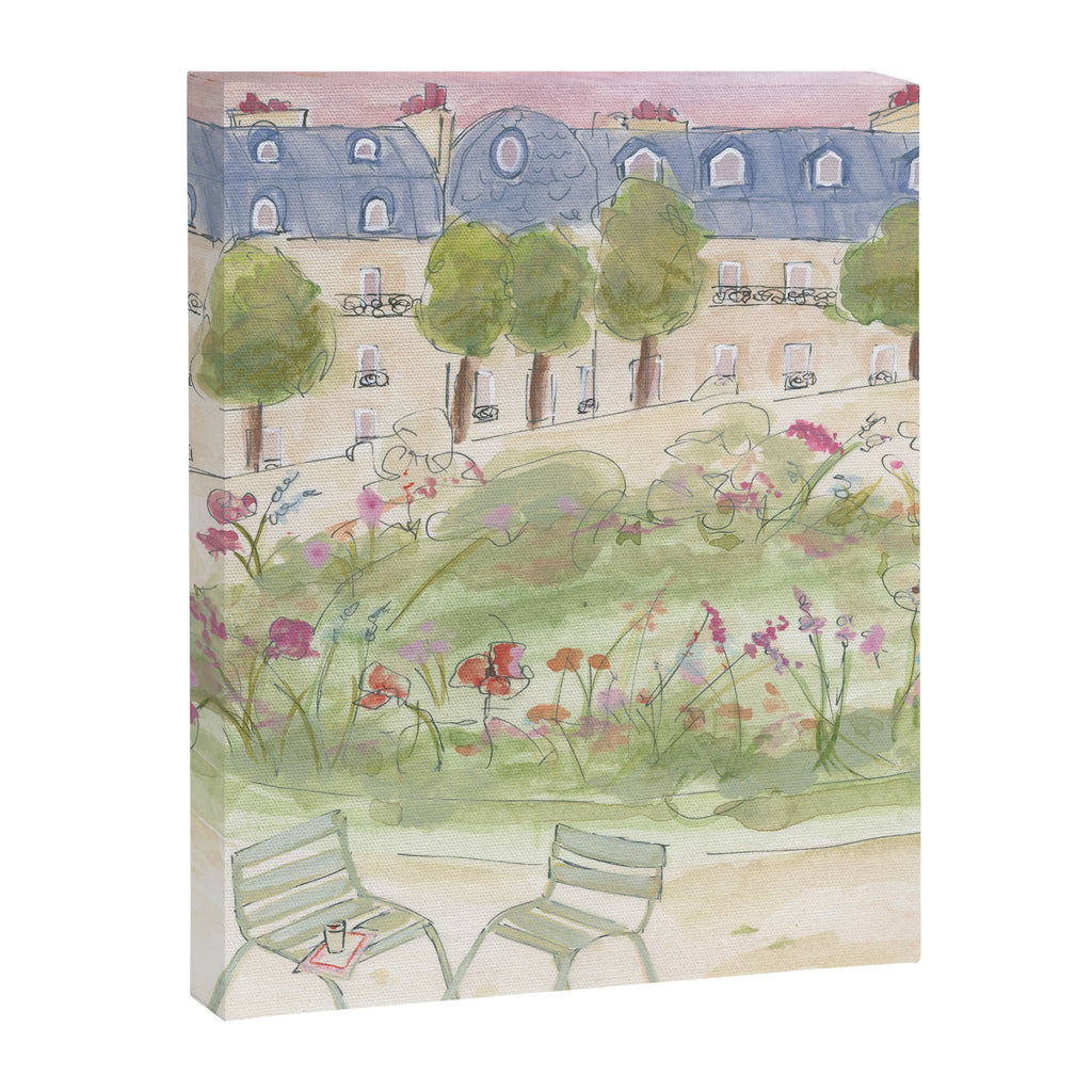 Parisian Garden Canvas Print Gallery Image 6