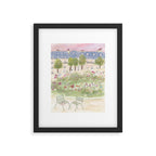 Parisian Garden Framed Art Print Gallery Image 5