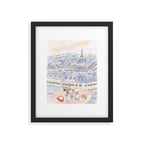 Parisian Rooftop Framed Art Print Gallery Image 5