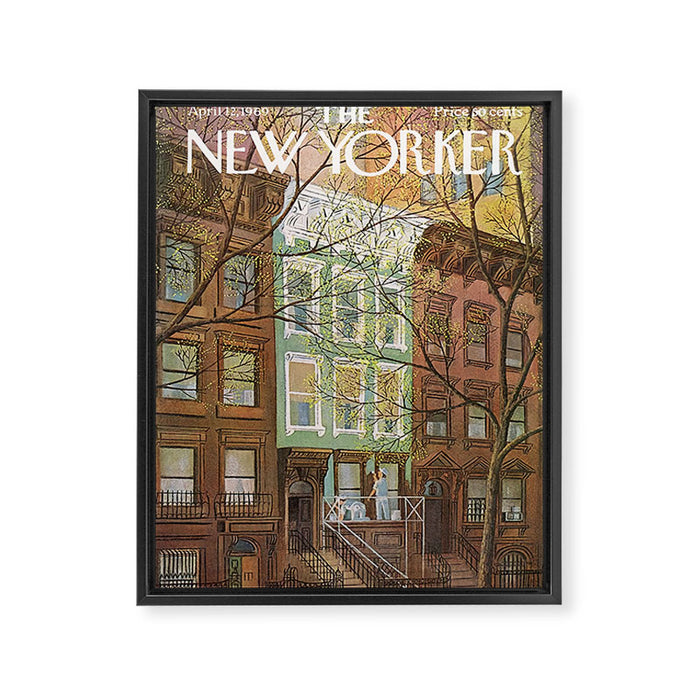 The New Yorker - 12 April 1969 Framed Canvas Print Gallery Image 1