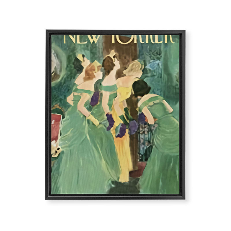 The New Yorker - Aesthetic Framed Canvas Print Gallery Image 6
