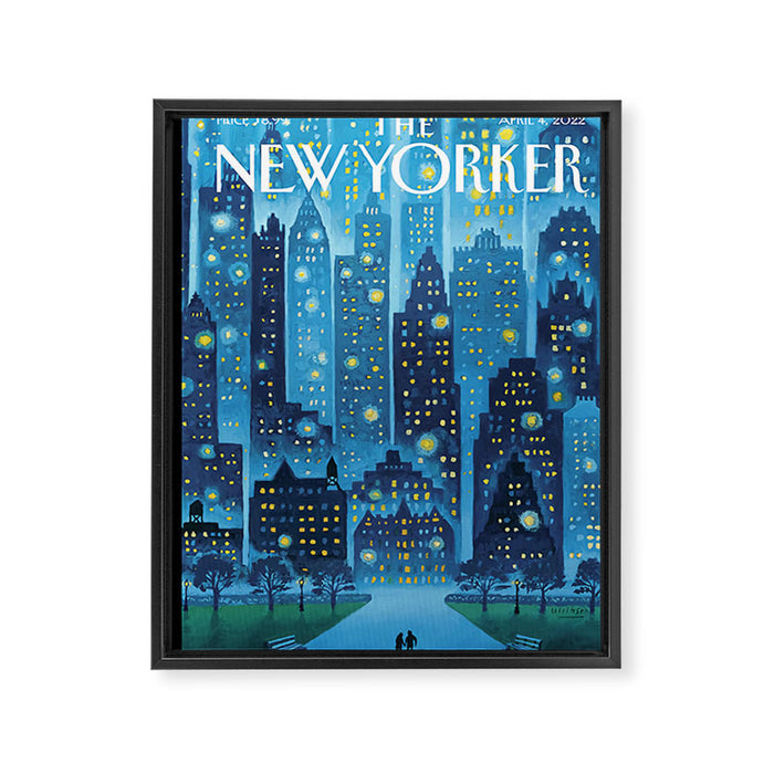 The New yorker - Beautiful Framed Canvas Print Gallery Image 1