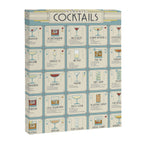 Art Deco Cocktail Recipe Poster Canvas Print Gallery Image 6