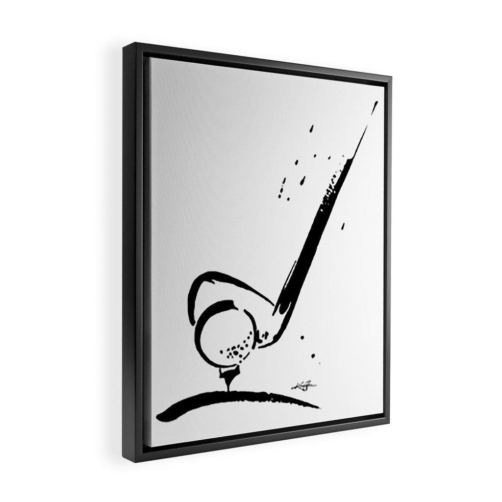 Golf Club by Kathy Morton Stanion Framed Canvas Print Gallery Image 2