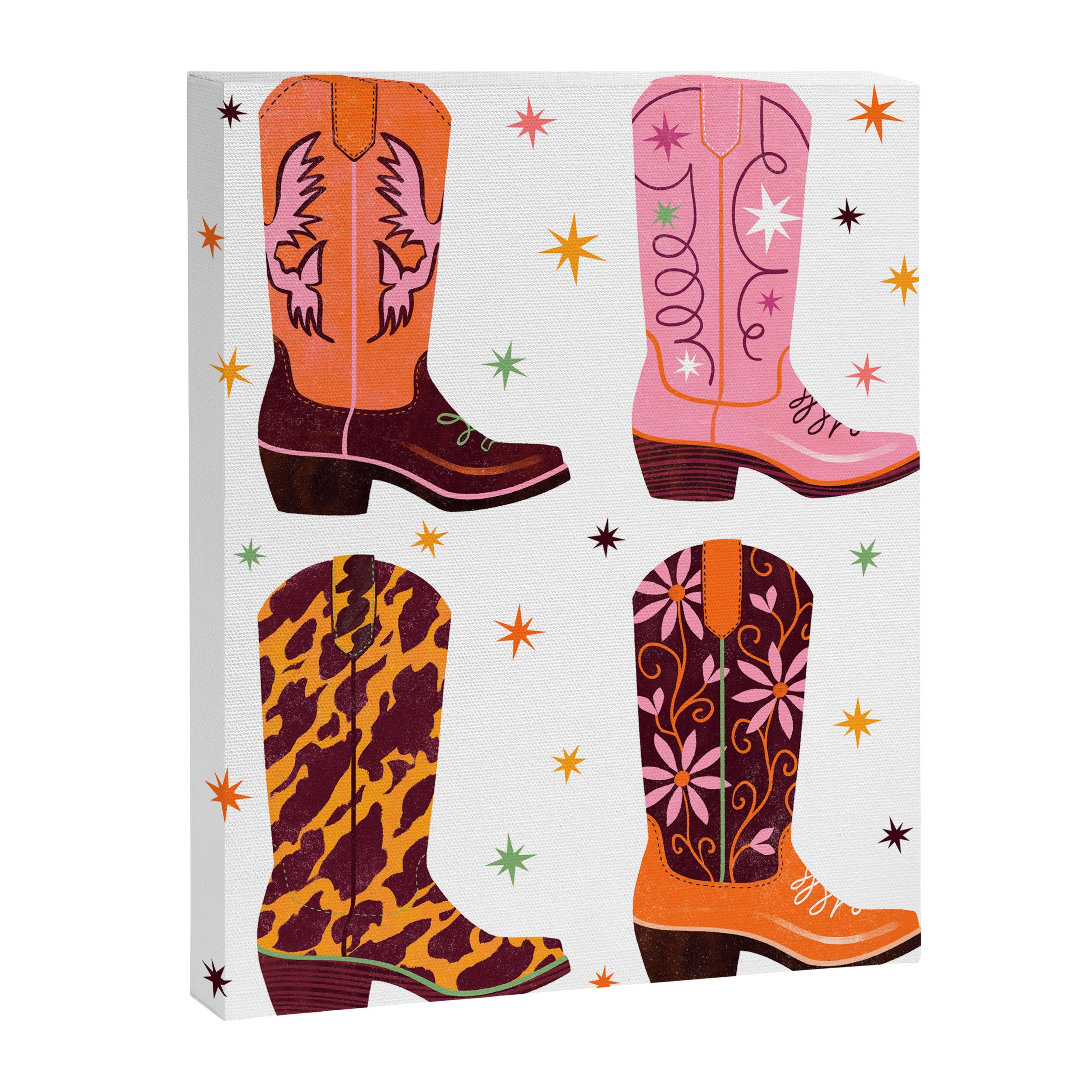 Cowboy Boots Canvas Print Gallery Image 6