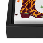 Cowboy Boots Framed Canvas Print Gallery Image 3