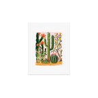 Desert Cactus in Bloom Art Print Gallery Image 1