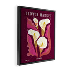 Flower Market Calla Lily Framed Canvas Print Gallery Image 2