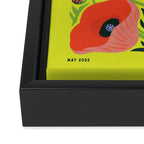 Flower Market Poppies Framed Canvas Print Gallery Image 3