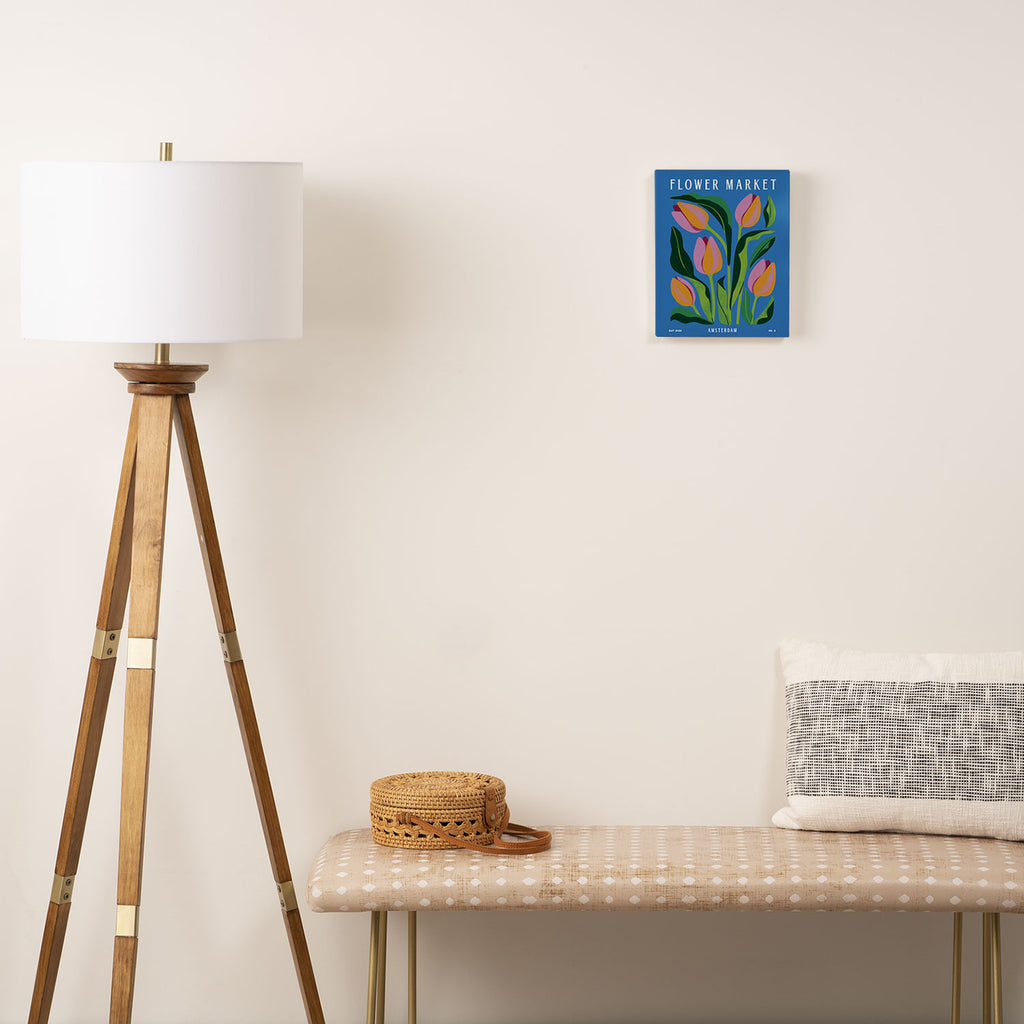 Flower Market Tulips Canvas Print Gallery Image 2
