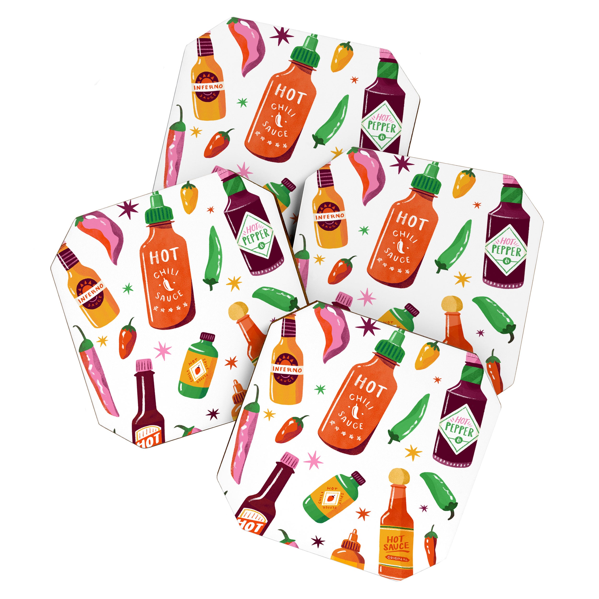 Hot Sauce Lover Coaster Gallery Image 1