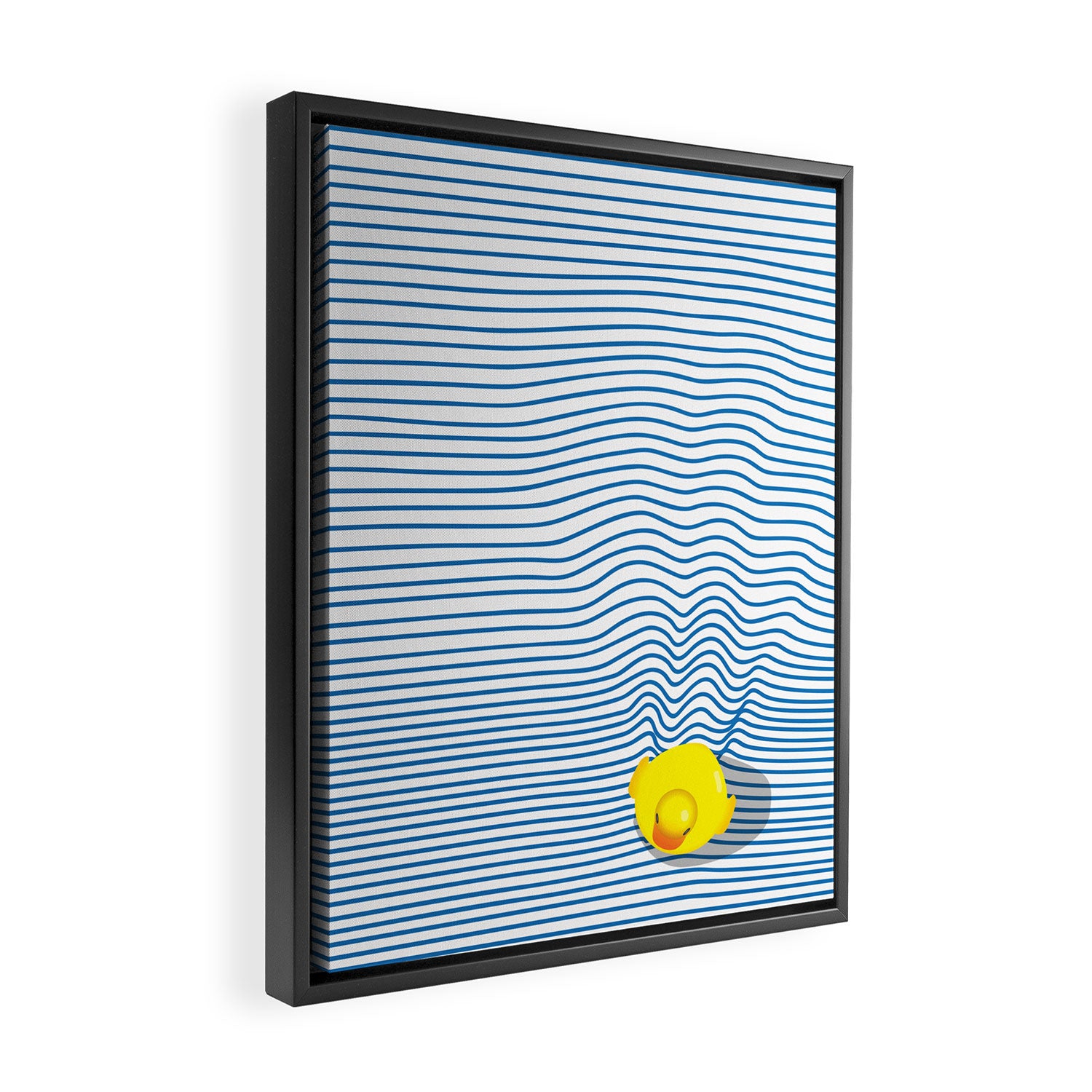 Rubber Ducky Framed Canvas Print Gallery Image 2